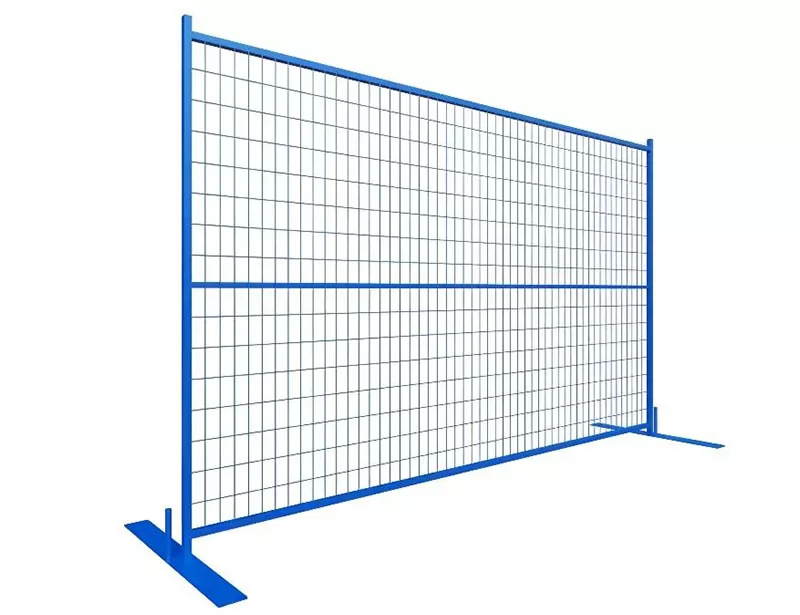 Blue Temporary Fencing Panel