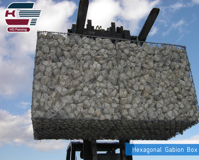 Hexagonal Gabion box