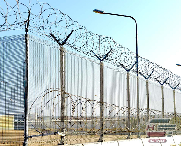 The safest anti-theft fence - 358 fence
