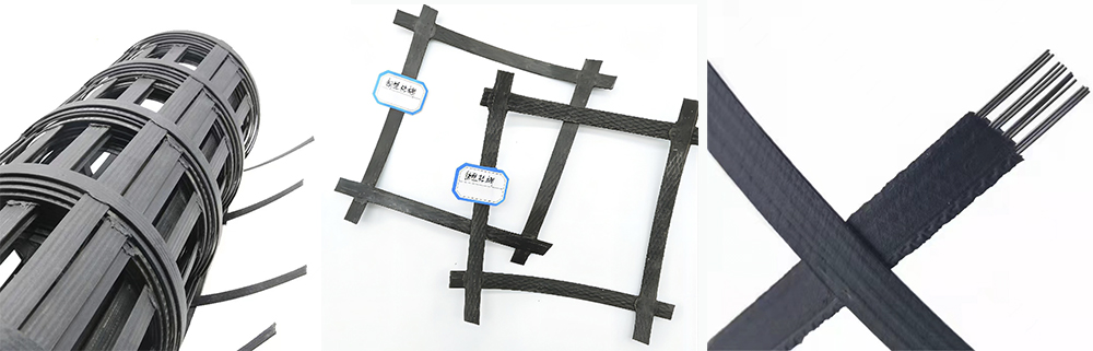 Steel Plastic Geogrid