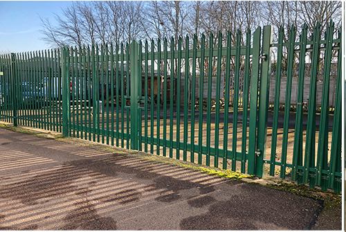 Steel Palisade Fence Gate