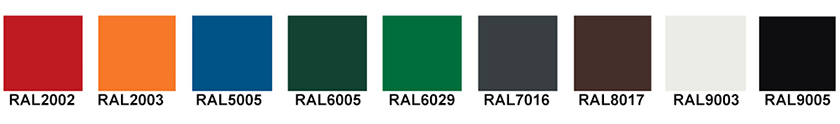 Common colors of Crowd Control Barrier