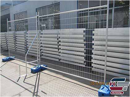 Australia style temporary fencing in HuaGuang's factory