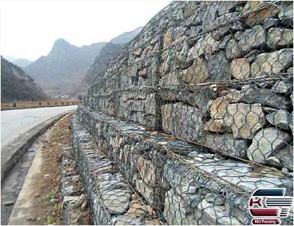 application of heavy duty hexagonal gabion wire mesh