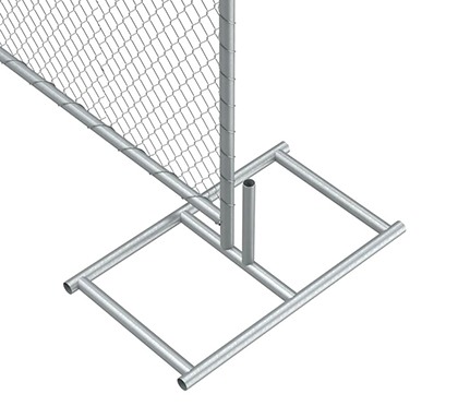 Right-angled rectangle Fence feet base / panel stand
