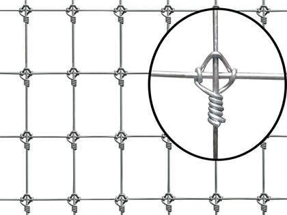 Fixed knot (Cross Lock knot) Field Fencing