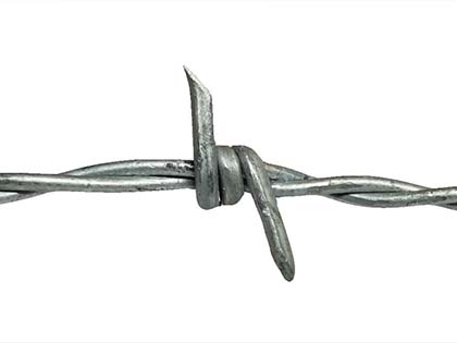 2-point barbed wire