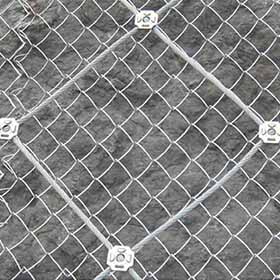 Galvanized Chain Link Mesh used for Slope Protection Mesh