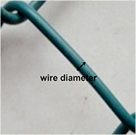 Wire Diameter of Chain Link Mesh Fence