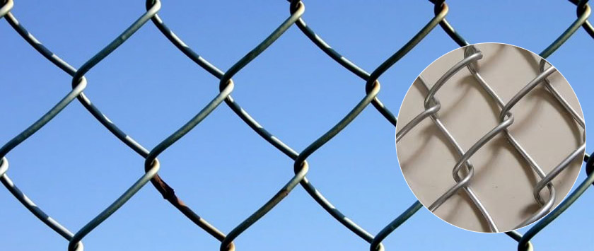 Aluminum alloy chain link mesh