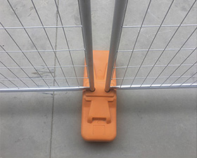 Plastic Base of Temporary Fence