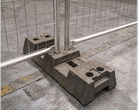 Rubber Base for Australia Temporary Fence
