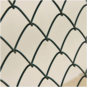PVC Coated Green Chain Link Fence Mesh