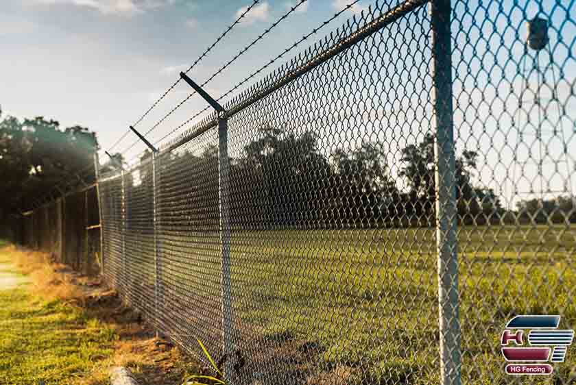 Galvanized Chain Link Fence