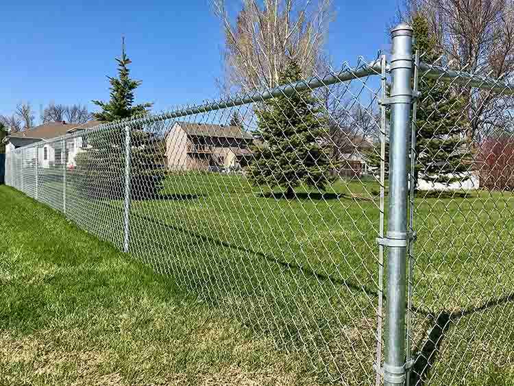 Galvanized Chain Link Fence