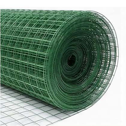 PVC coated Green Hardware Cloth welded wire mesh