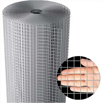Welded wire mesh used for poultry mesh fencing