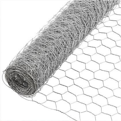 Chicken wire mesh fencing, hexagonal wire fencing