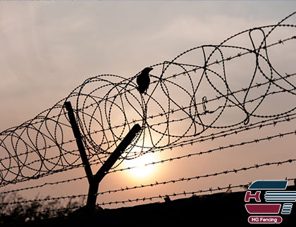 Razor Wire Security Fence