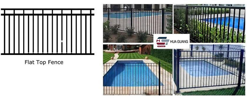 loop top fence, Garrison Fence