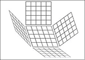 Prepare the gabion panels assembly and then stand the four panels of mesh up