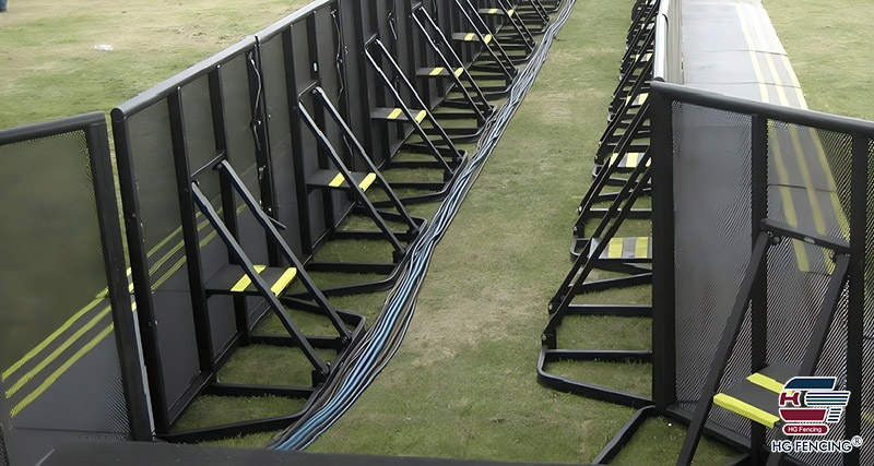 Aluminum Stage Barrier