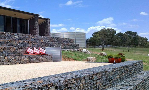 Hexagonal Gabion Box Surface Treatment