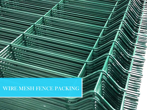 WIRE MESH FENCE PACKING