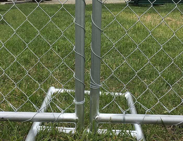 Chain Link Temporary Fence