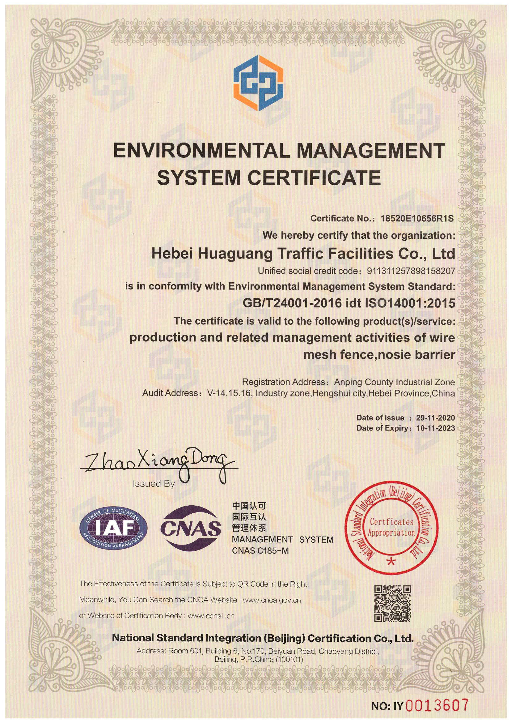 ISO14001—Environment Management
