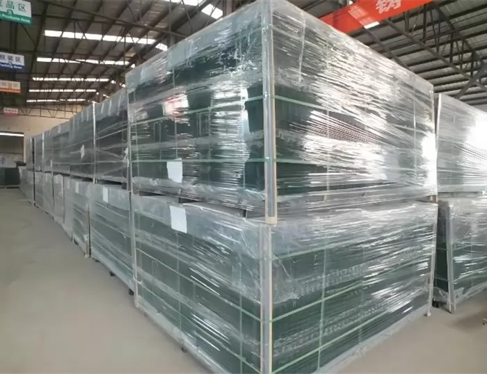packing of 2d panel fence