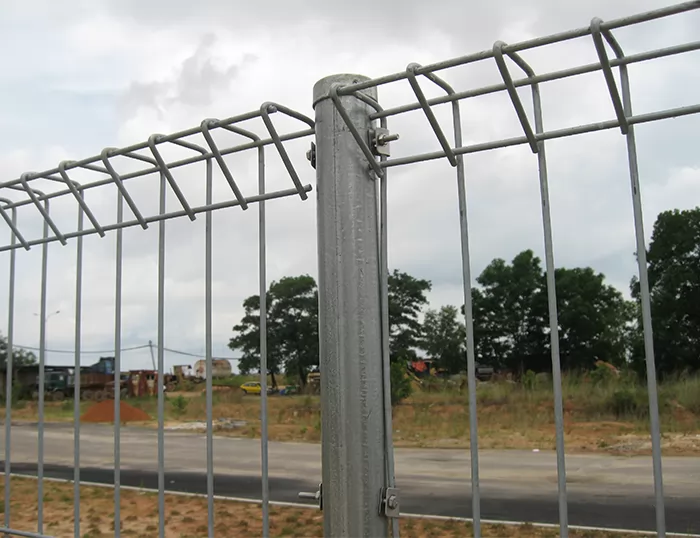 Galvanized BRC Fence