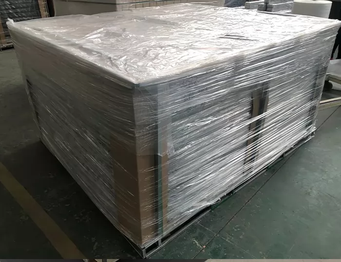 Package of metal decorative fence