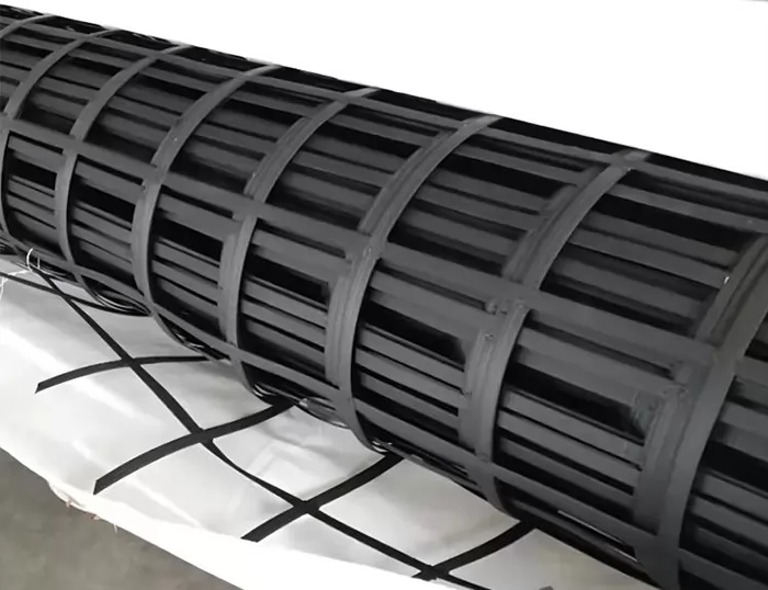 Steel Plastic Geogrid