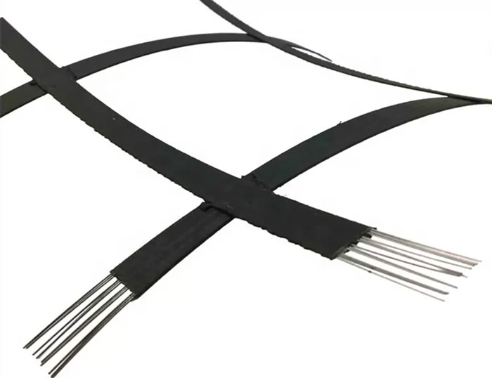 Steel Plastic Geogrid