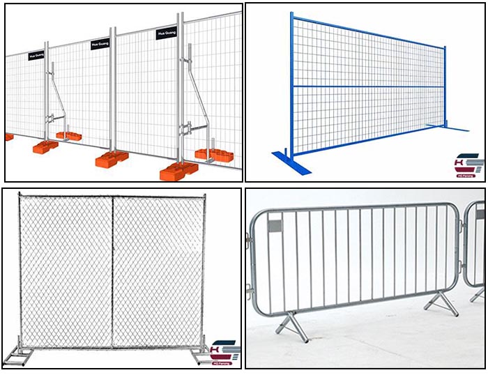 4 Types of Temporary Fencing | Portable Fencing Manufacturer