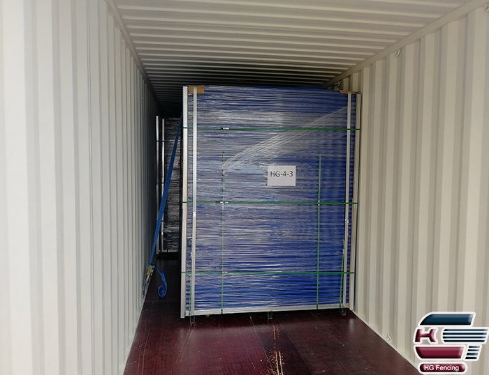 Packing of Temporary Fencing Panel