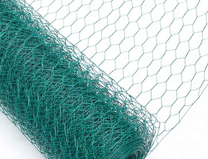 Plastic Coated Wire Mesh: Galvanized Hexagonal Mesh with PVC Coating,  Chicken Wire and Fences