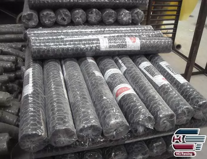 Packing of Hexagonal Wire Mesh