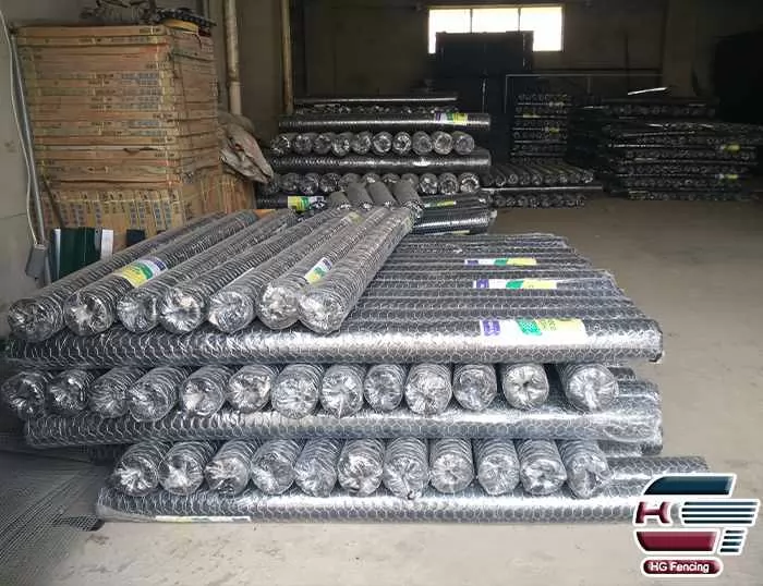 Packing of Hexagonal Wire Mesh