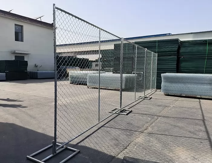 Chain Link Temporary Fence