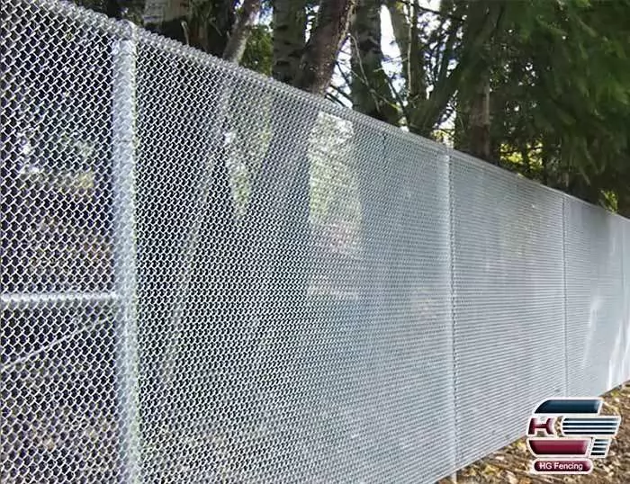 Galvanized mini-Mesh Chain Link Fence