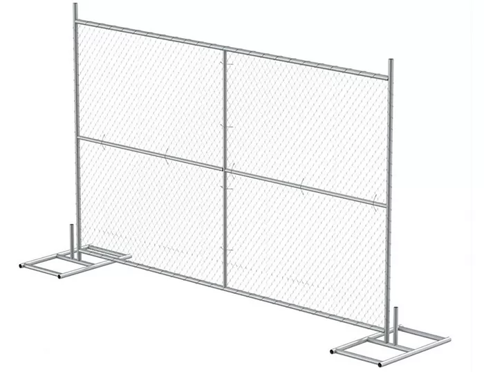 Galvanized Construction Fence