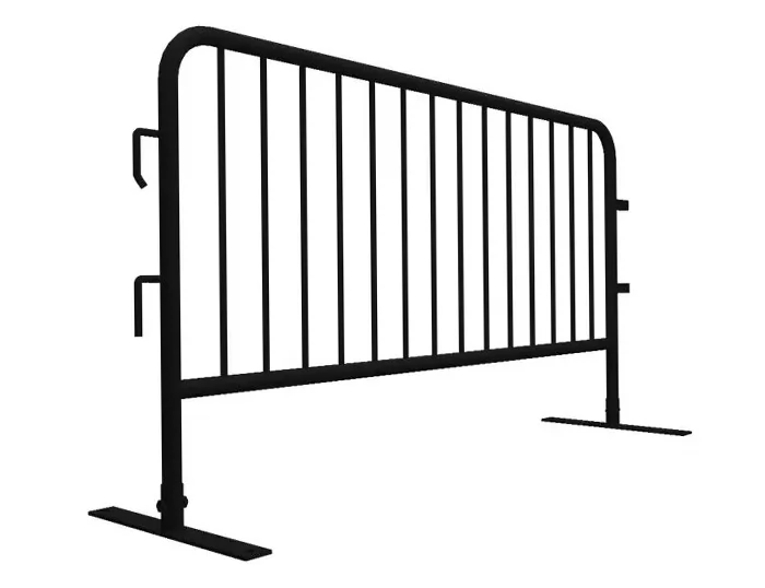 PVC Coated Crowd Control Barrier with flat barrier