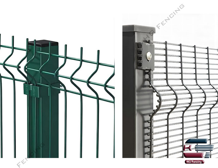 The differences between 3D security fences and 358 security fences