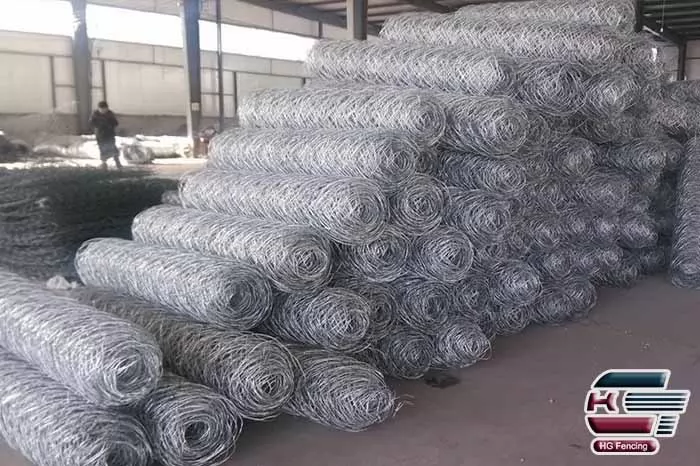 Packing of galvanized Gabion Mattress