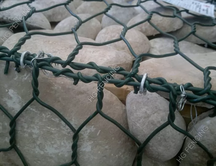 PVC coated Hexagonal Gabion Mesh