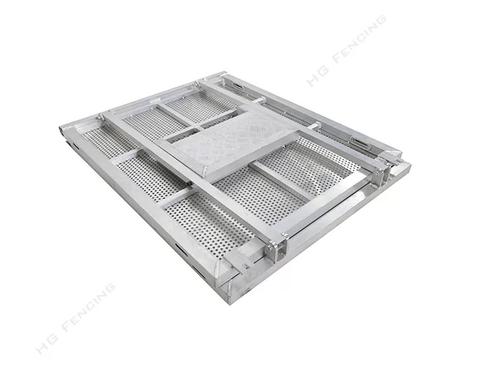 Folded Stage Barrier