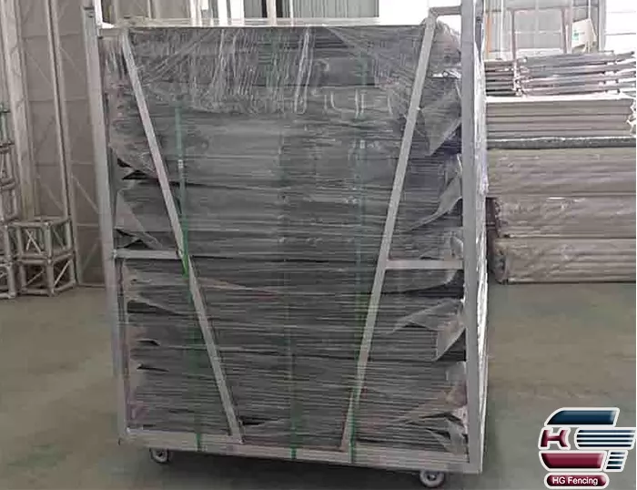 Aluminum Crowd Barrier Packing