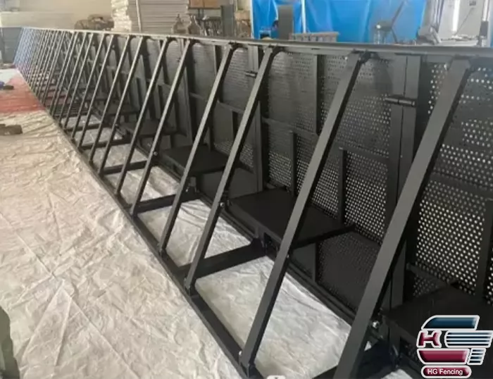 Aluminum Stage Barrier